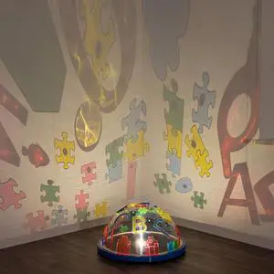 TTS Early Years Immersive Projector - Sensory Learning Tool for Kids Ages 10 Months & Up | 65 cm Diameter