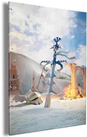 Godsword - Old School RuneScape UV Printed Acrylic Wall Art - 16in x 24in