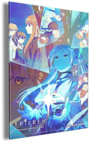 First Class Mage Exam - Frieren: Beyond Journey's End Anime UV Printed Acrylic Wall Art 16in x 24in