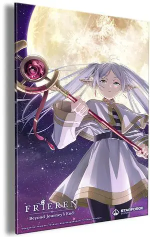 Moon - Frieren: Beyond Journey's End Anime UV Printed Acrylic Wall Art 16in x 24in