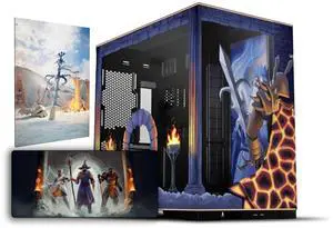 Starforge - Old School RuneScape Computer Case Bundle  Lian Li O11 Dynamic EVO RGB EATX/ATX/mATX PC Tower  Embossed & UV Printed Artwork