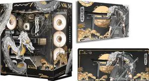 Starforge Systems Nimbus Golden Dragon Custom Gaming Desktop PC Bundle, Intel Core i7-14700F, GeForce RTX 5060 Ti 16GB, 1TB Gen 4 NVMe, 32GB DDR5 RAM 6000, Win 11 Home