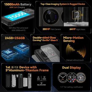 IIIF150 B2 Ultra Rugged Phone Night Vision 12GB+256GB