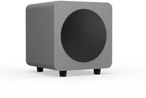 Kanto SUB6VMG Sealed Powered Subwoofer | 200W Peak Power | 6 Woofer | Quick & Accurate Bass | Ultra-Compact Design | Matte Grey Kanto SUB6VMG Sealed Powered Subwoofer | 200W Peak Power | 6 Woofer | Quick & Accurate Bass | Ultra-Compact Design | Matte Grey