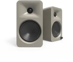 Kanto ORA4ME 140W Powered Reference Speakers with Bluetooth 5.0 and USB-C Input | 4 Woofers with Deep Bass Extension | Bi-Amplified | 80 Hz Automatic Crossover | Reference Quality Sound | Pair | Moon