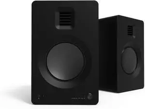 Kanto TUK Powered Speaker with Headphone Out | Built-in USB DAC | Dedicated RCA with Phono Pre-amp | Bluetooth 4.2 with aptx HD & AAC | AMT Tweeter and 5.25" Aluminum Driver | Pair | Matte Black