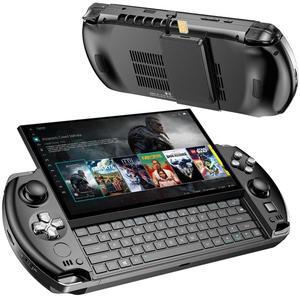 Win 4 2025 Handheld Gaming PC with AMD Ryzen 9 HX 370 CPU | AMD Radeon 890M GPU,6"1920 × 1080 Touchscreen OcuLink eGPU Support, Windows 11 Pro, Portable Gaming Laptop [ 64GB LPDDR5XRAM + 2TB SSD]