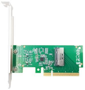 eShinreal PCI Express 5.0 x8 to MCIO 8i  Adapter Card