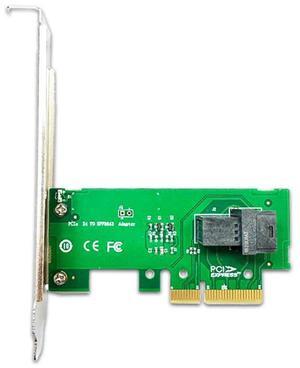 eShinreal PCIe 3.0 x4 to Single-Port SFF-8643 U.2 NVMe Adapter Card