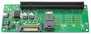 eShinreal 1-Port SFF-8643 to PCIe 3.0 x16 Slot Adapter