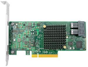 eShinreal 8-Port PCIe x8 to Internal SAS/SATA (SFF-8643) RAID Controller Card-SAS 3008