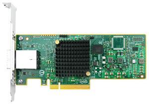 eShinreal PCIe x8 to SAS/SATA Expansion Card with External SFF-8088 Ports (SAS 3008 Chipset)