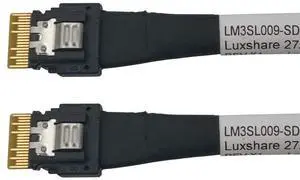 eShinreal High Speed SAS SFF-8654 4i to SFF-8654 4i Cable