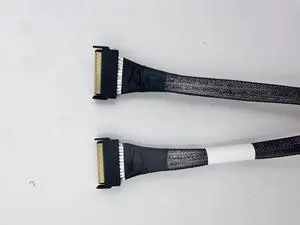 eShinreal High Speed SAS MCIO 8i to MCIO 8i Cable