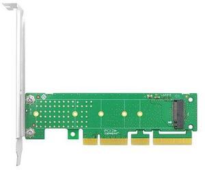 eShinreal PCIe x4 to NGFF M.2 NVMe SSD Adapter Card with Bracket