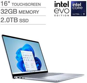 Dell Inspiron Plus 16" Touchscreen Laptop - Intel EVO Edition Powered by Intel Core Ultra 9 Processor 185H - FHD+ (1920 X 1200) - Windows 11