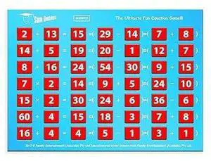 LIVEVIE Sum Genius Educational Arithmetic Challenge Game, Math Board Game for Kids & Family, 1+ Players, Improves Logical Thinking & Problem-Solving, Ages 7+