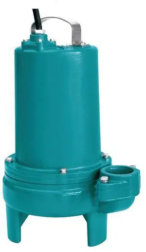 Livevie Leo Pump Robust 2" NPT Vertical Discharge Sewage Pump Handles Liquid up to 104°F, Spherical Solids Handling, Ideal for Residential & Commercial, 1/2HP 230V/60HZ