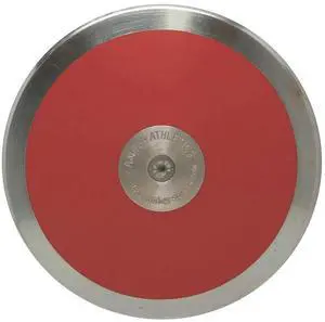 Amber Sporting Goods 70% Rim Weigh Discus Galvanized Steel Rim, Sturdy ABS Plates, Balanced Design, 2 KG Precision Throws & Enhanced Aerodynamics