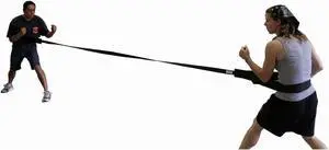 Amber Fight Gear Reaction Belt for 2  Speed & Agility Training Harness, Multi-Sport Resistance Trainer for Soccer, Football, Baseball, Hockey & Track Athletes