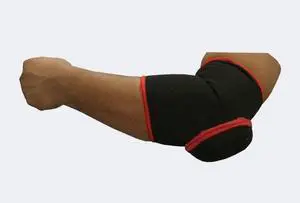 Amber Fight Gear Ultimate Guard MMA Elbow Protectors, Impact-Resistant, Shock-Absorbing Foam, Custom Neoprene Fit, Durable for Intense Training Large