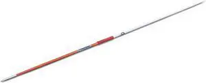 Amber Fight Gear  Premium Aluminum Javelin for Track & Field, Competition, and Training, NCAA & IAAF Approved, Color May Vary
