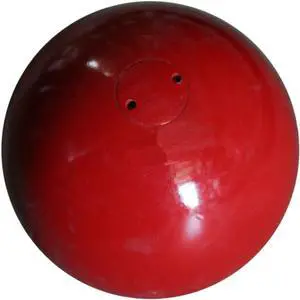 Amber Fight Gear Precision Turned Iron Shot Put for Training & Competition, Solid Cast Iron, IAAF Specification, Polyurethane Coated, Color May Vary