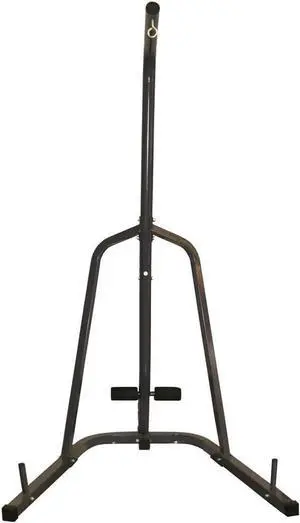 Amber Fight Gear  The Champ Heavy Bag Stand, Single Station for Boxing, MMA, Muay Thai  Sturdy Steel Frame, Holds Heavy Bags up to 100 lbs  Ideal for Home & Small Gyms