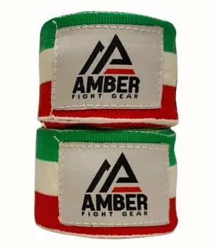 Amber Fight Gear Semi Elastic Professional 180-Inch Hand Wraps with Hook and Loop Closure for Boxing Kickboxing Muay Thai MMA for Men and Women  Sold as a Pair Mexico