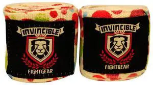 Amber Fight Gear Elastic Thick Printed 180-Inch Handwraps - The Ultimate Athlete's Protection and Style Solution for Superior Performance and Comfort, Sold as a Pair