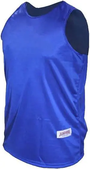 Amber Fight Gear Premium Durable Boxing Jersey with Satin Finish Fabric - Comfortable & Stylish Training Gear for Unmatched Performance in Blue X-Large