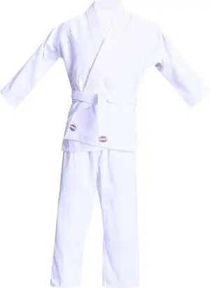 Amber Fight Gear Brazilian Jiu Jitsu Gi Premium Rice-Grain Fabric, Double-Stitched Seams, Pants with Gusseted Crotch  Jacket & Pants Set 5/A3