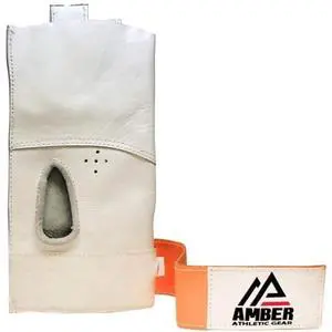 Amber Fight Gear Leather Hand Hammer Throw Glove - The Ideal Glove for Hammer Throwers, Experience Comfort and Control Large