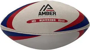 Amber Fight Gear  Recreational Midi Ball with Non-Slip Surface for All-Weather Use - Official Size and Weight for Match or Training