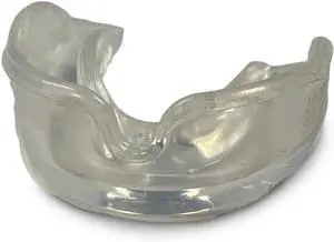 Amber Fight Gear Ultimate Comfort and Protection Customizable Mouthpiece for Personalized Fit and Reliable Protection - Perfect for MMA, Boxing, Martial Arts, and All Contact Sports, Clear