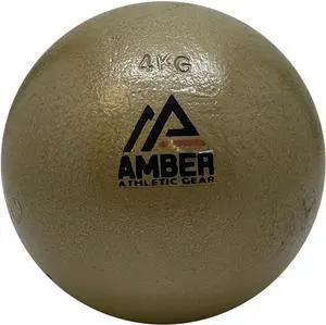 Amber Fight Gear Cast Iron Shot Put Weights 1.5kg(3.30lb) - Ideal for Track & Field Training - Color May Vary