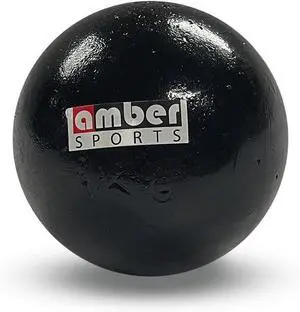 Amber Fight Gear Cast Iron Shot Put Weights 1kg(2.20lbs)   - Ideal for Track & Field Training - Color May Vary