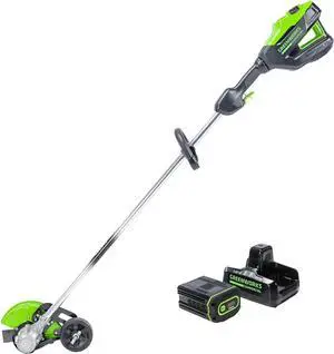 Amber Fight Gear 82V Edger Precision Cutting, Powerful Motor, 4Ah Battery, Dual Port Charger (82ES15-4DP)