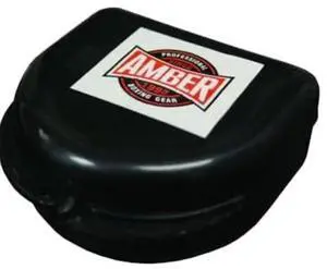 Amber Fight Gear Mouthguard Case for Sports Lightweight, Durable Protection for Your Mouthpiece