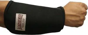 Amber Fight Gear Nylon Forearm Protectors, Unrivaled Comfort and Protection for Active Lifestyles - Elevate Your Performance with Confidence Large