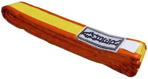 Amber Sporting Goods Premium Karate Belt, 100% Cotton Canvas Martial Arts Belt for Karate, Taekwondo & Judo Size 2 - 89 Inches