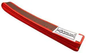 Amber Sporting Goods Premium Karate Belt, 100% Cotton Canvas Martial Arts Belt for Karate, Taekwondo & Judo