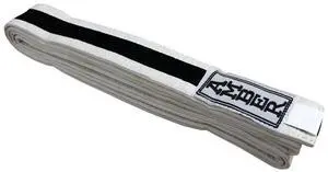 Amber Sporting Goods Premium Karate Belt, 100% Cotton Canvas Martial Arts Belt for Karate, Taekwondo & Judo