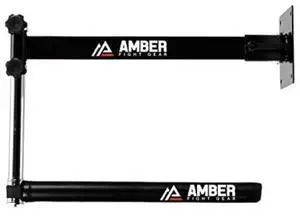 Amber Fight Gear Boxing Rapid-Reflex Trainer for Speed and Precision - Heavy Duty Steel Construction with 16 Adjustable Settings - Perfect for Home Gym or Commercial Use