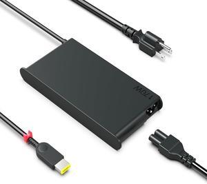 Energizewiz 170W Charger 20V 8.5A for Lenovo Legion Slim 5 Yoga Pro 9i ThinkPad X1 Extreme P16 P16v IdeaPad Pro 5 LOQ 15APH8 6IRH8 15IRX9 15AHP9 ADL1703c3a USB Rectangular Tip