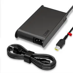 Energizewiz 230W Legion Charger fit for Lenovo 20V 11.5A Legion 5 7 5P C7 S7 Y540 Y545 Y740 Y730 Y900 Y910 Y7000 Y7000P R7000P ADL230SCC3A USB Rectangular Tip