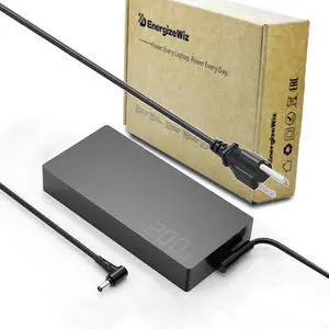 Energizewiz 20V 10A 200W AC Adapter Charger ADP-200JB D For ASUS ROG Zephyrus G15 GA503 GA503QM GA503QS GA503QR Gaming Laptop 6.0x3.7mm