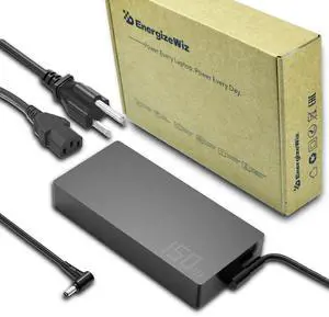 Energizewiz 150W 20V 7.5A AC Adapter Fit for Asus A18-150P1A 150w TUF Gaming FA506 A17 FA706 FX505GT FX705GT TUF Laptop Power Supply Charger 6.0x3.7mm
