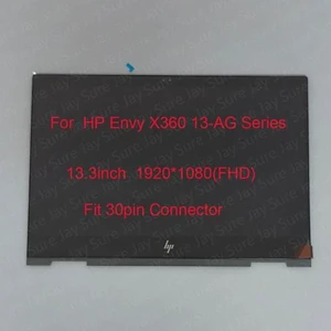 13.3" FHD Lcd Touch Screen+Bezel Assembly for HP ENVY x360 13-AG Series 13.3" FHD Lcd Touch Screen+Bezel Assembly for HP ENVY x360 13-AG Series
