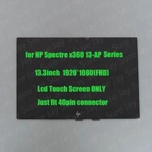 13.3" FHD Lcd Touch Screen Assembly for HP Spectre x360 13-AP0033DX M133NVF3 R0
40pin Connector 13.3" FHD Lcd Touch Screen Assembly for HP Spectre x360 13-AP0033DX M133NVF3 R0
40pin Connector